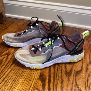 Nike React Element 87, 6.5 Men’s, 8.5 Women’s